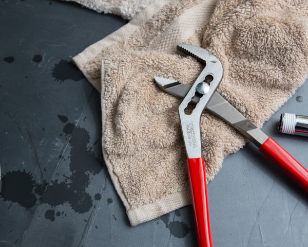 Professional plumbing wrench and tools